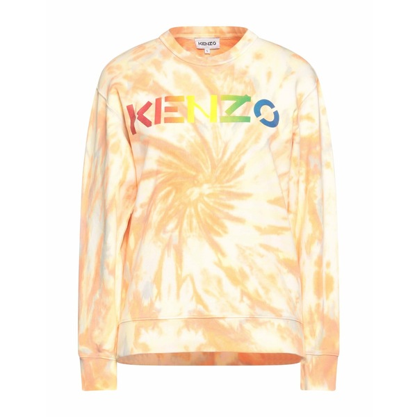 【送料無料】 ケンゾー レディース パーカー・スウェットシャツ アウター Sweatshirts Orange