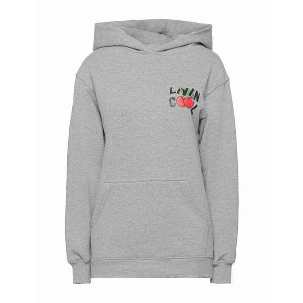 【貨物輸送無料】 リビンクール レディース パーカー・スウェットシャツ アウター Sweatshirts Grey