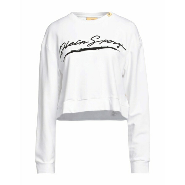 【貨物輸送無料】 飾り気の無い運動競技 レディース パーカー・スウェットシャツ アウター Sweatshirts White