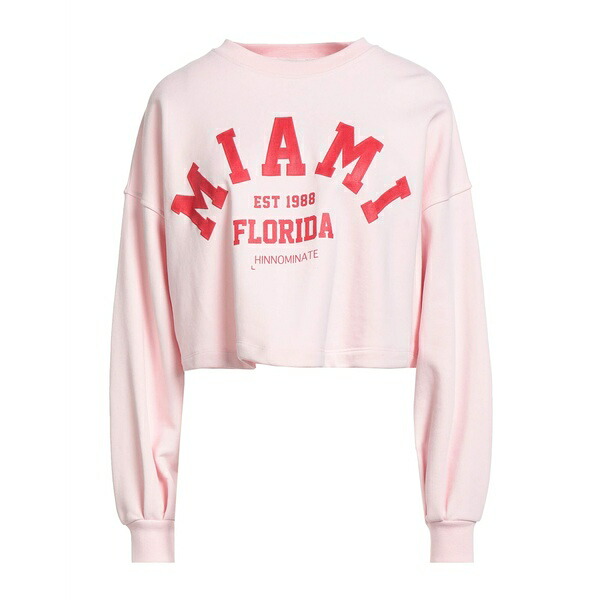 【送料無料】 ヒノミネイト レディース パーカー・スウェットシャツ アウター Sweatshirts Pink