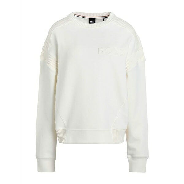 【送料無料】 ボス レディース パーカー・スウェットシャツ アウター Sweatshirts White｜asty 42,120円