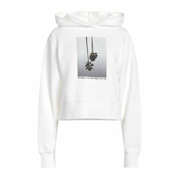【送料無料】 パーム・エンジェルス レディース パーカー・スウェットシャツ アウター Sweatshirts White