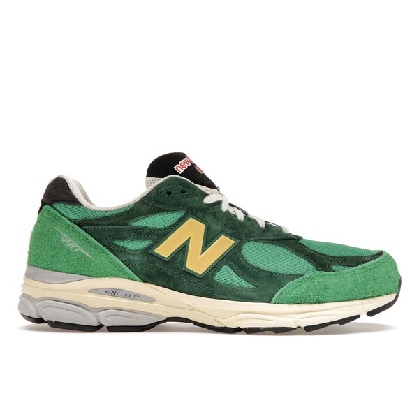 New Balance ニュー平衡にする メンズ スニーカー  【New Balance 990v3 MiUSA Varsity Green Gold】  大きさ US_M_13 Varsity Green/Team Forest Green