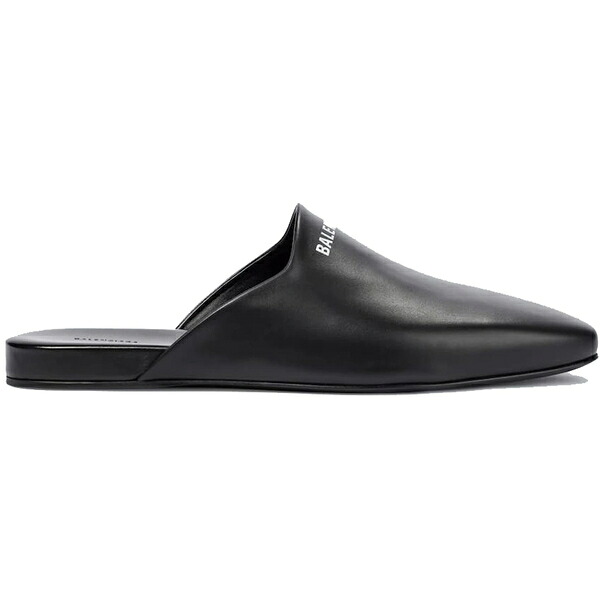 Balenciaga バレンシアガ メンズ スニーカー  【Balenciaga Cosy Mules Black Leather】  大きさ EU_40(25.0珊) Black