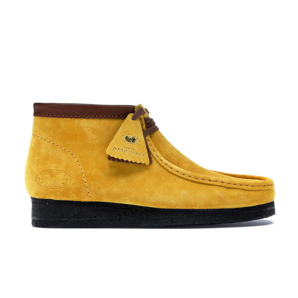 Clarks クラークス メンズ スニーカー 【Clarks Wallabees Wu-Tang 36 Chambers 25th Anniversary Yellow】 サイズ US_12(30.0cm) Yellow｜asty