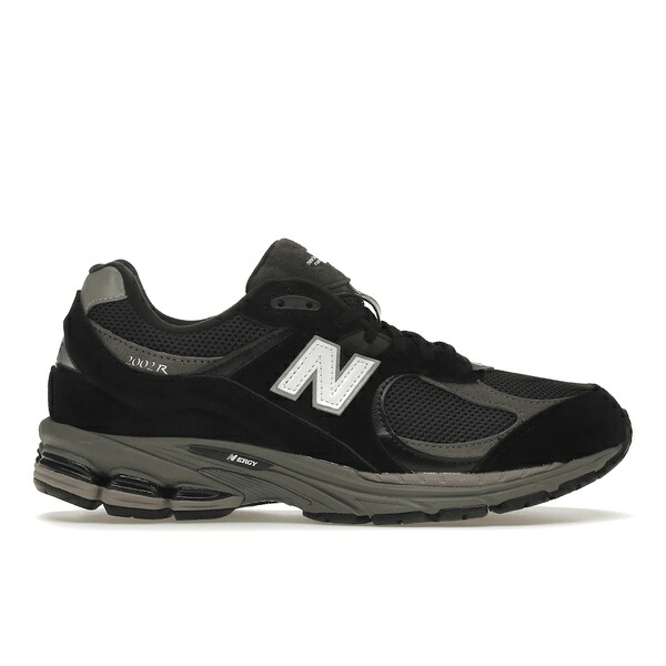 New Balance ニュー平衡にする メンズ スニーカー  【New Balance 2002R Black Dark Grey White】  大いさ US_M_13 Black/Dark Grey/White