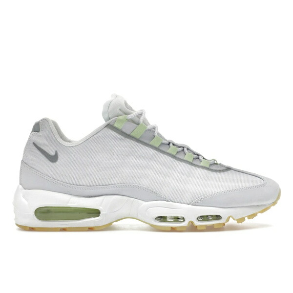 Nike ナイキ メンズ スニーカー  【Nike Air Max 95 Tape Glow In the Dark】  大きさ US_11.5(29.5珊) White/Geyser Grey-Lab Green
