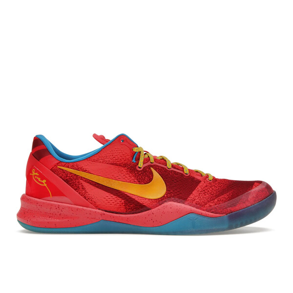 Nike ナイキ メンズ スニーカー  【Nike Kobe 8 Year of the Horse】  大きさ US_11(29.0珊) Light Crimson/Bright Citron-Vivid Blue
