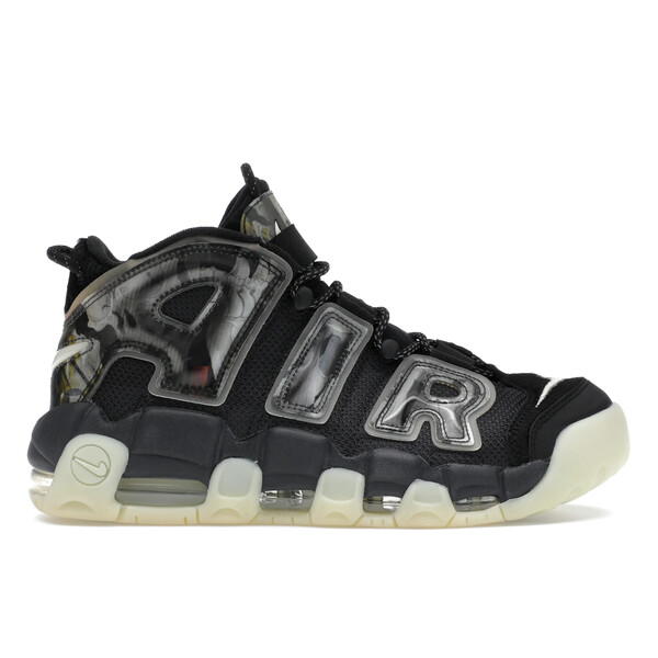 Nike ナイキ メンズ スニーカー  【Nike Air More Uptempo Utagawa Kuniyoshi】  大きさ US_12(30.0珊) Off Noir/Sail-Pure Platinum-Black