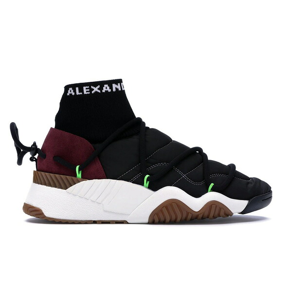adidas アディダス メンズ スニーカー  【adidas AW Puff Trainer Alexander Wang Core Black Solar Green】  大きさ US_M_13.5 Core Black/Core Black/Solar Green