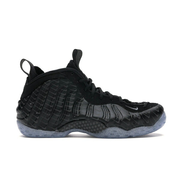 Nike ナイキ メンズ スニーカー  【Nike Air Foamposite One All-Over Swoosh Black】  大きさ US_9(27.0珊) Black/Black-Metallic Silver