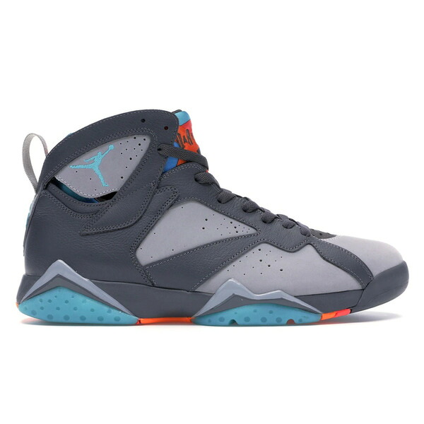 Jordan ジョーダン メンズ スニーカー 【Jordan 7 Retro Barcelona Days】 サイズ US_8(26.0cm) Grey/Wolf Grey-Total Orange-Turquoise Blue|asty