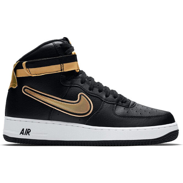 Nike ナイキ メンズ スニーカー  【Nike Air Force 1 High NBA Black Metallic Gold】  大きさ US_11.5(29.5珊) Black/White-Metallic Gold