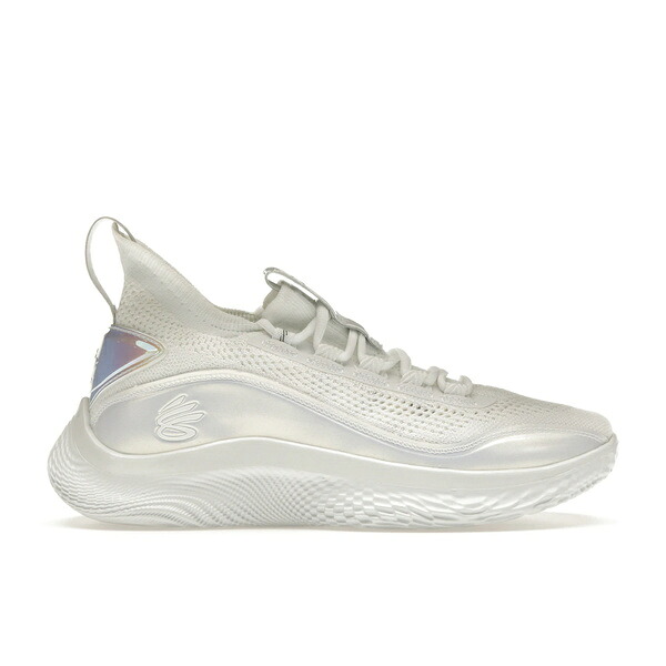 Under Armour アンダーアーマー メンズ スニーカー  【Under Armour Curry Flow 8 Wish】  大きさ US_7.5(25.5糎) White/Iridescent