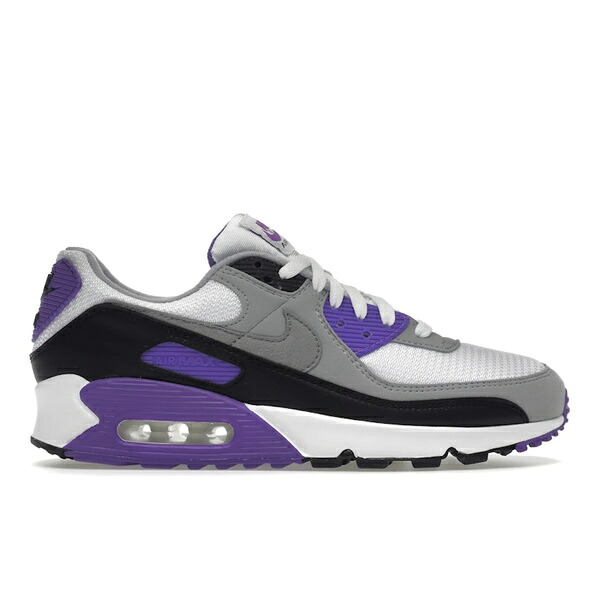 Nike ナイキ メンズ スニーカー  【Nike Air Max 90 Recraft Hyper Grape】  大きさ US_9.5(27.5糎) White/Particle Grey-Hyper Grape-Black