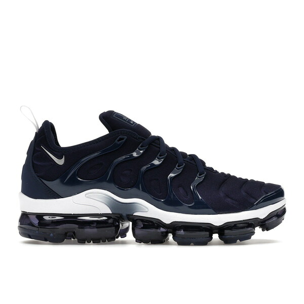 Nike ナイキ メンズ スニーカー  【Nike Air VaporMax Plus Midnight Navy】  大きさ US_6.5(24.5糎) Midnight Navy/Metallic Silver/White