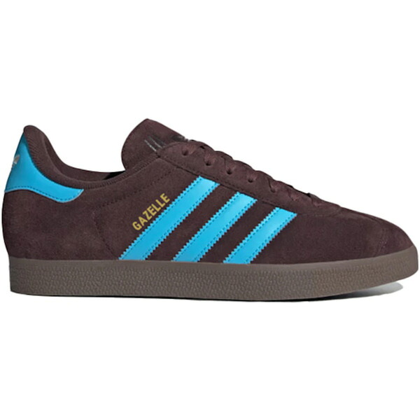 adidas アディダス メンズ スニーカー  【adidas Gazelle Shadow Brown Sky Rush】  大きさ US_6.5(24.5珊) Shadow Brown/Sky Rush/Cloud White