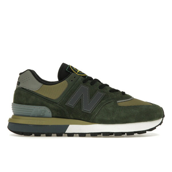 New Balance ニュー平衡にする メンズ スニーカー  【New Balance 574 Legacy Stone Island Dark Green】  大きさ US_M_13 Dark Green/Brown