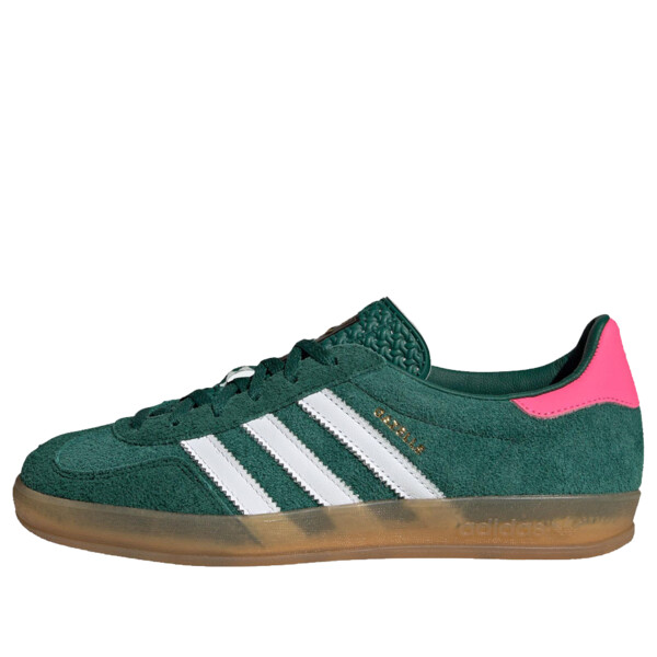 adidas アディダス レディース スニーカー Collegiate Green/Footwear White/Lucid Pink 【(WMNS) adidas Gazelle Indoor Shoes \u0027Collegiate Green Pink\u0027 IG5929】  大きさ US_6(23.0糎)