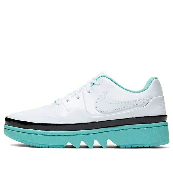 Nike ナイキ レディース スニーカー White-Island Green-Black 【(WMNS) Nike AJ1 Jester XX Low Laced CU1255-113】 サイズ US_7.5(24.5cm)｜asty