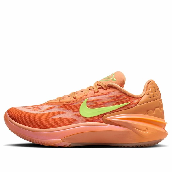 Nike ナイキ レディース スニーカー Bright Mandarin/Lime Blast/Camellia/Orange Frost/Gum Light Brown 【(WMNS) Nike x Arike Ogunbowale Air Zoom GT Cut 2 \u0027Bright Mandarin\u0027 FQ8704-800】  大いさ US_9(26.0珊) 靴-スニーカー-レディース靴