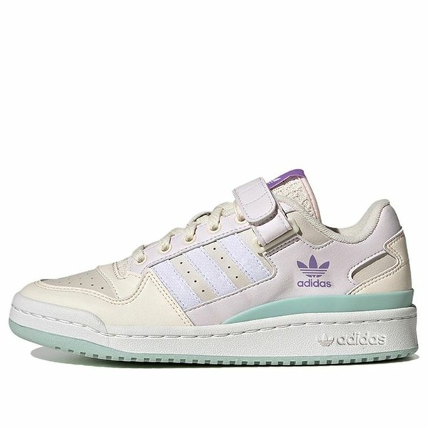 adidas アディダス レディース スニーカー White/Purple/Mint 【(WMNS) adidas originals FORUM Low \u0027Purple Mint\u0027 IG2997】  大きさ US_5.5(22.5糎)