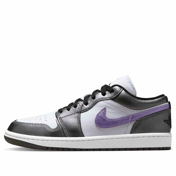 Air Jordan ジョーダン レディース スニーカー White/Black/Grape Ice 【(WMNS) Air Jordan 1 Low SE \u0027Metallic Purple\u0027 HJ5910-105】  大きさ US_6.5(23.5糎)