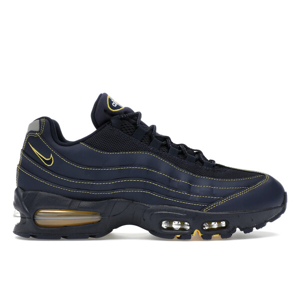 Nike ナイキ メンズ スニーカー  【Nike Air Max 95 OG Big Bubble Michigan】  大いさ US_12(30.0糎) Obsidian/Varsity Maize 靴-スニーカー-メンズ靴