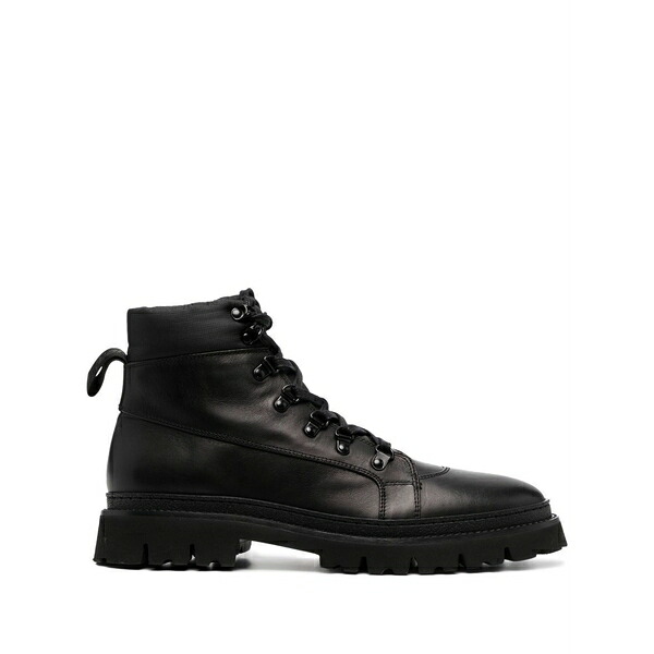 ボールディーニ メンズ ブーツ シューズ Lace-up ankle boots Black