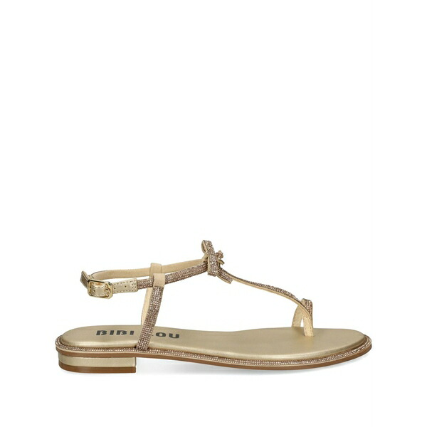 ビビロウ レディース サンダル シューズ Erin sandals Gold 靴-レディース靴-コンフォートサンダル