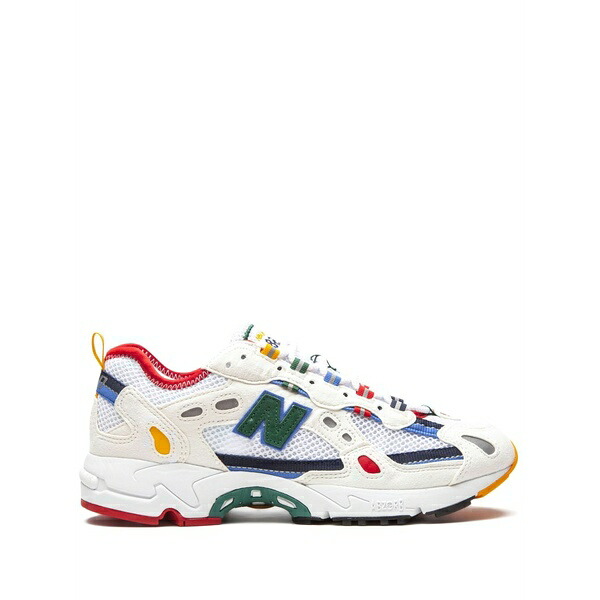 ニューバランス メンズ スニーカー シューズ X aim茫漏 leon dore 827 abzorb \"white multi\" sneakers White