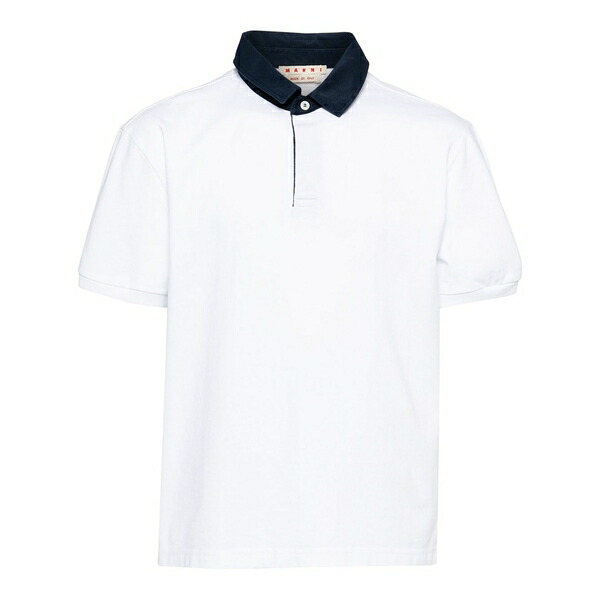 マルニ メンズ ポロシャツ トップス Short sleeves polo shirt White|asty