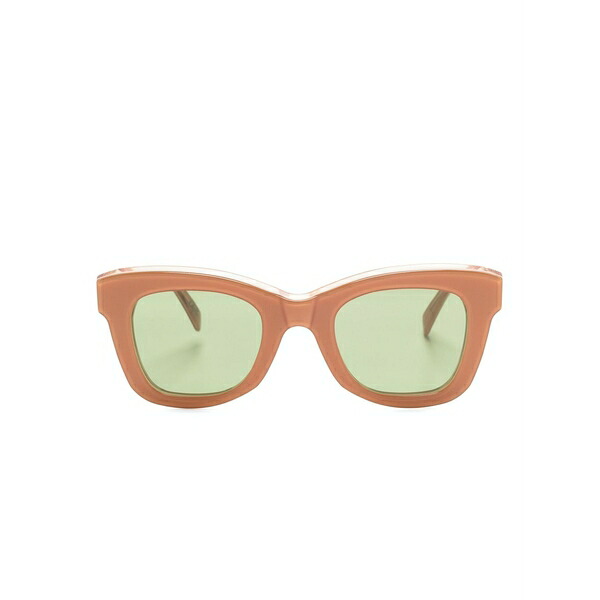 レトロスーパーフューチャー メンズ サングラス・アイウェア アクセサリー Altura wayfarer-frame sunglasses Brown｜asty