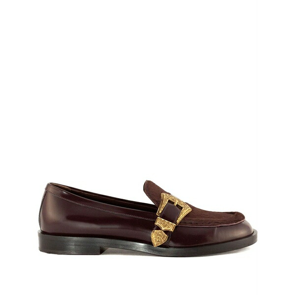 ロベルトフェスタ レディース スリッポン・ローファー シューズ Buckle-detail loafers Red