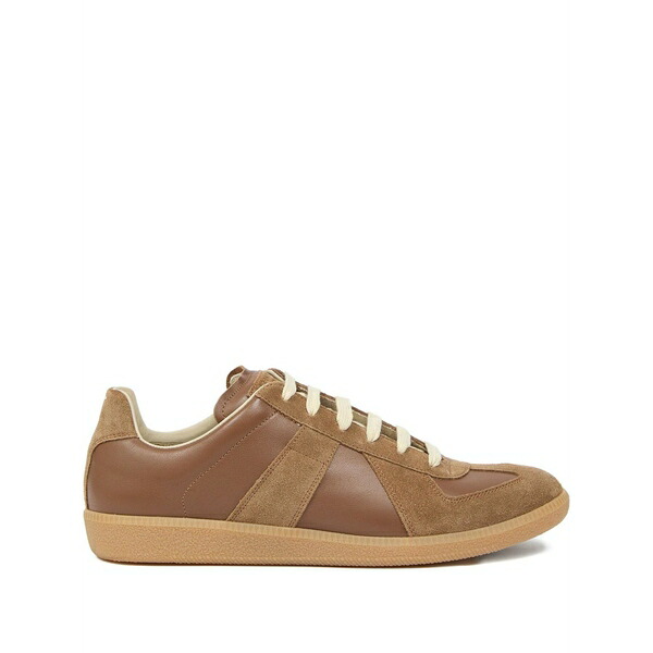 マルタンマルジェラ レディース スニーカー シューズ Replica panelled sneakers Brown｜asty