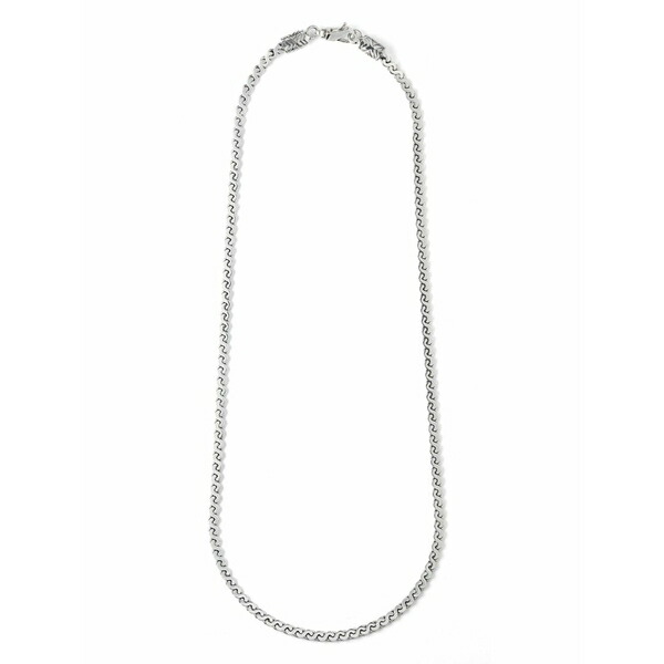 エマニュエレ ビコッキ メンズ 頸飾り・チョー鉄道車両 添え物 Infinity-loop necklace Silver