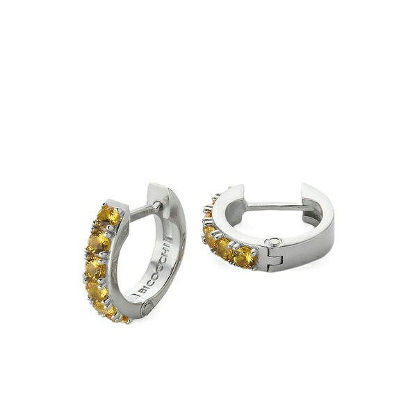 エマニュエレ ビコッキ メンズ ピアス・イヤリング 添え物 Embellished hoop earrings Silver