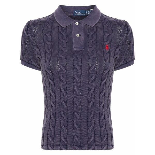 ラルフローレン レディース スポーツシャツ トップス Polo-pony-motif polo shirt Blue