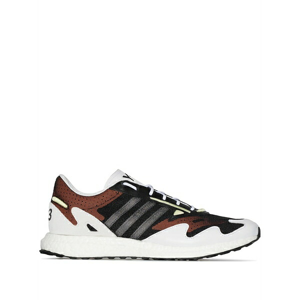 ワイスリー メンズ スニーカー シューズ Rhisu run low-top sneakers Black|asty