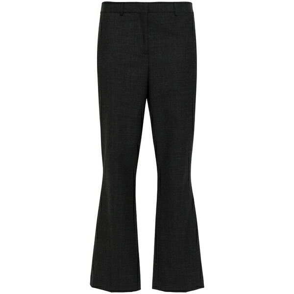 セミクチュール レディース カジュアルパンツ ボトムス Slim-leg cropped trousers Grey｜asty