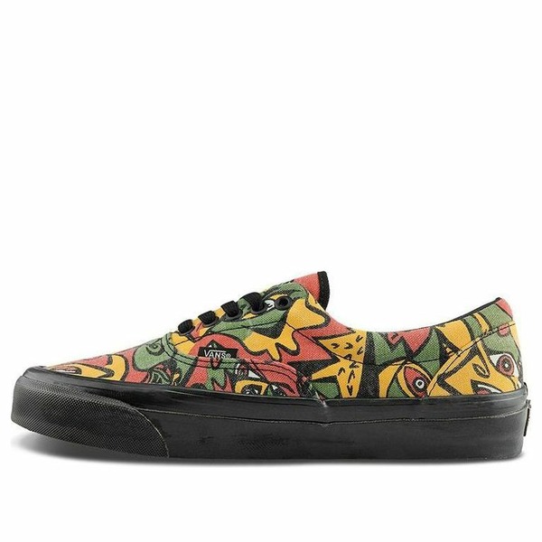 Vans バンズ メンズ スニーカー  【Vans Og Era Lx Graffiti Yellow Red Green VN0A3CXN4M5】  大きさ US_5(23.0糎)