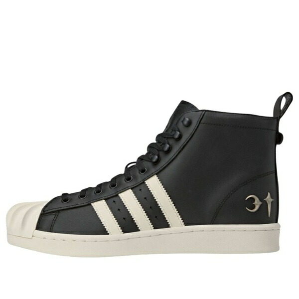 adidas アディダス メンズ スニーカー 【adidas x Thug Club Superstar Boot Luxe 'Black' JP6519】 サイズ US_12(30.0cm)｜asty
