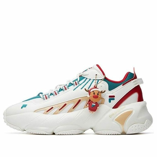 FILA フィラ メンズ スニーカー  【FILA ADE XMS Low White/Green/Red F12M111225FBD】  大きさ US_8.5(26.5糎)