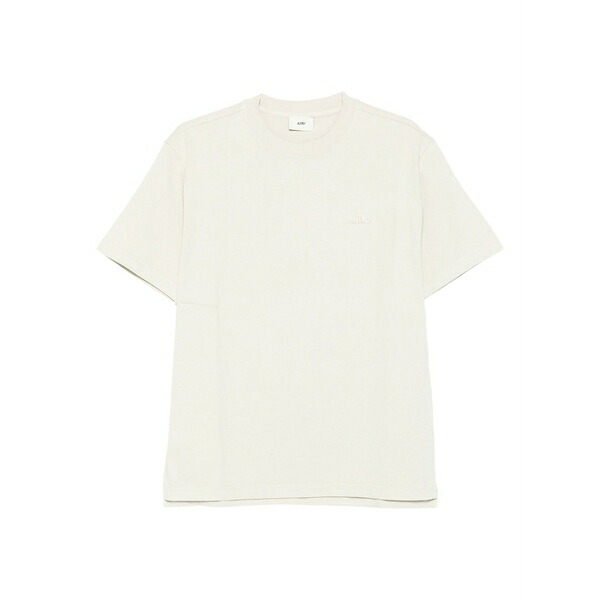 オートリー メンズ プルオーバー トップス Logo cotton t-shirt Neutrals