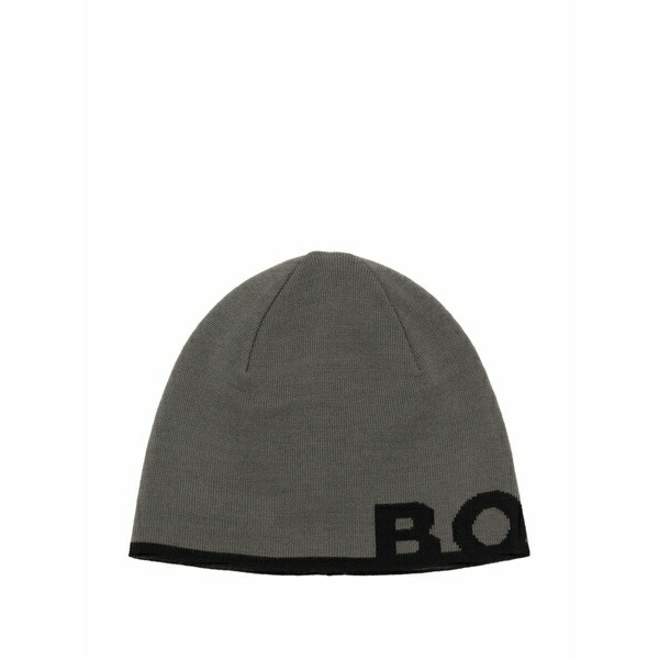 ボス メンズ 帽子 アクセサリー Arev beanie Grey