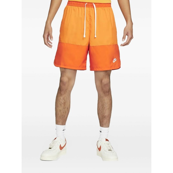 ナイキ メンズ 心地よいズボン下 ボトムス Flow track shorts Orange