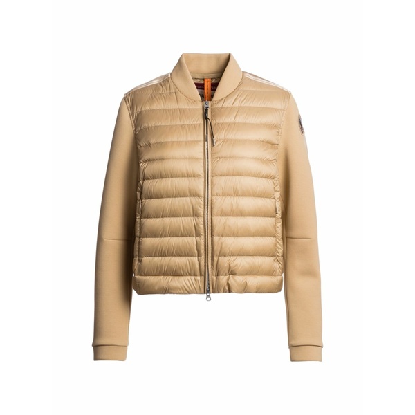 パラジャンパーズ レディース ジャケット＆ブルゾン アウター Padded zip-up jacket Neutrals｜asty