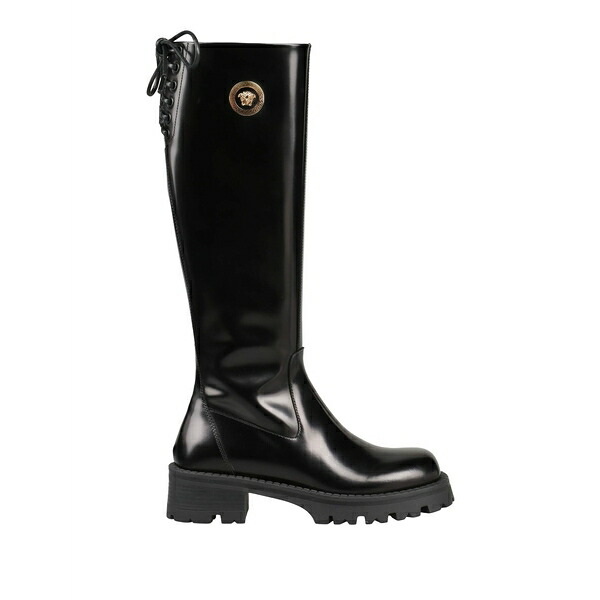 【送料無料】 ヴェルサーチ レディース ブーツ シューズ Boots Black｜asty