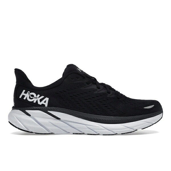 Hoka One One ホカオネオネ メンズ スニーカー  【Hoka One One Clifton 8 Black White】  大きさ US_11(29.0珊) Black/White