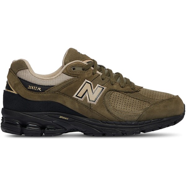 New Balance ニューバランス メンズ スニーカー 【New Balance 2002R Olive Green Black】 サイズ US_9(27.0cm) Olive Green/Black｜asty